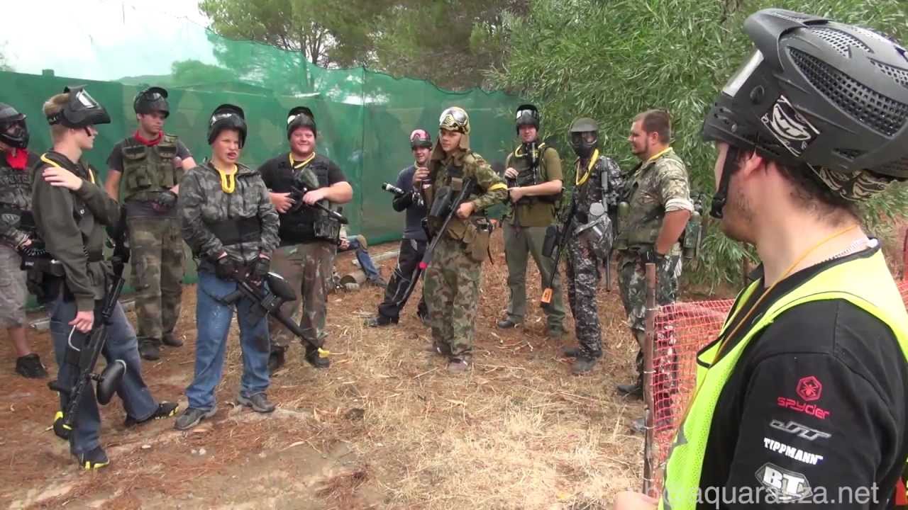 Hostile Paintball 10 February 2013 YouTube