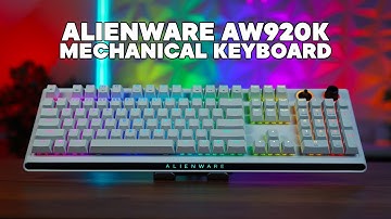 Alienware Tri-Mode Wireless Gaming Keyboard - AW920K Unboxing and First Impressions