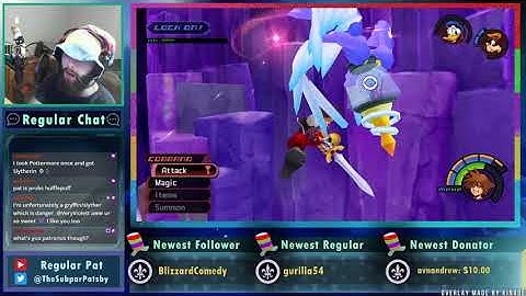 Kingdom Hearts 1 - Randomizer - Part 2 (FINALE?) - Regular Pat Stream