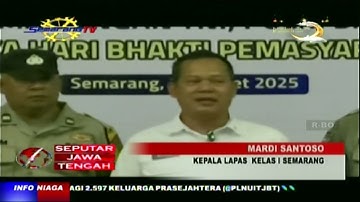 RAZIA LAPAS NAPI | PETUGAS GABUNGAN GELEDAH RUANGAN NAPI KELAS SATU SEMARANG