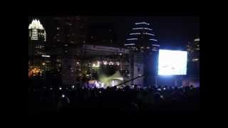 EXCLUSIVE SXSW video clip Austin, TX 2012 - Free Concert Series @ Auditorium Shores