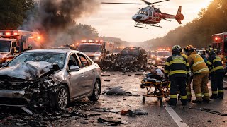 Full Wife almost loses husband in horrific accident…He had to be Life Flighted! 🚁🚨 Here’s the next steps! News
