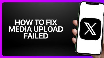 How To Fix “Media Upload Failed” In X App (Twitter) 2025! Tutorial