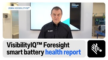 VisibilityIQ Foresight Smart Battery Health Report | Zebra Technologies