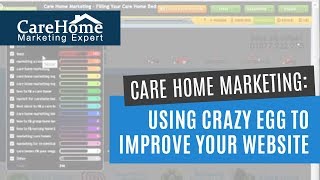 Using Crazy Egg To Improve Your Website