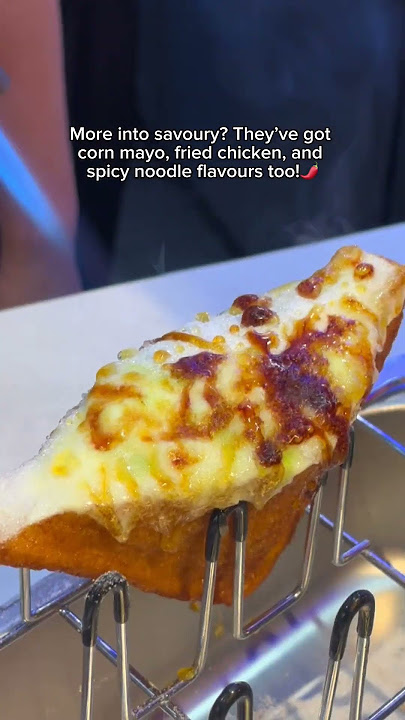 Sando Boy is now serving Japanese Cream Fried Sandwich! 🍞 #shortvideo #shorts #short