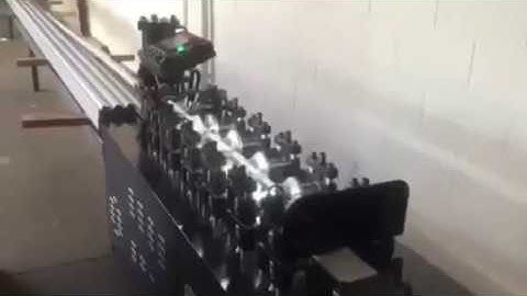 Hat profile rollformer