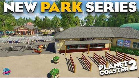 Turning A Farm Into A Full Theme Park - Farmington Fields - Episode 1 - Planet Coaster 2