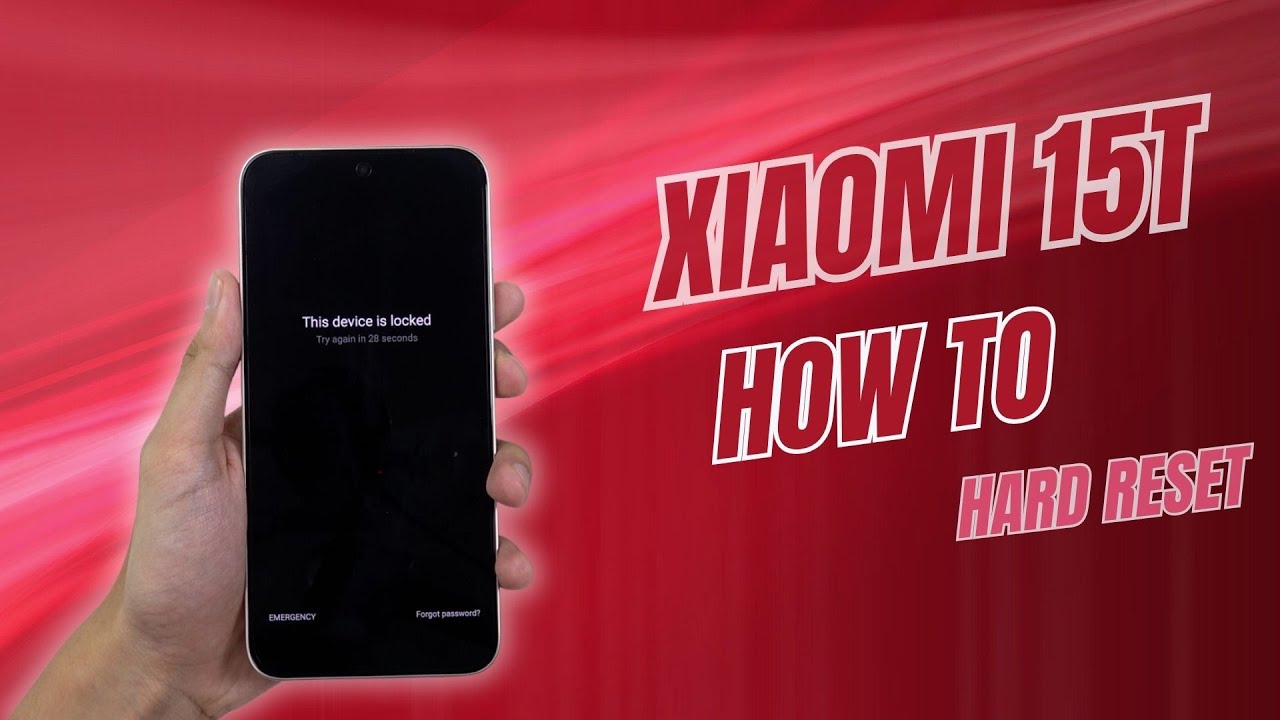 Как выполнить полную перезагрузку Xiaomi 15T | Сброс данных и до заводских настроек