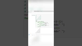 python pattern  19