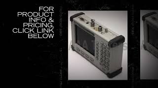 Anritsu MS2711D HandHeld Spectrum Master Analyzer