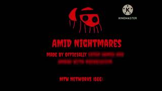 страшные логотипы: amid nightmares (vhs, fanmade)