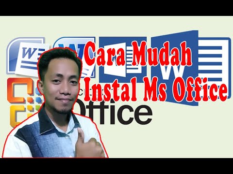 Video: Bagaimana cara menginstal Microsoft Office 2007 di laptop saya?