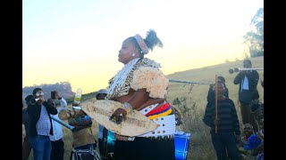 Shembe: iPhoyisa lika Mrs Ngubane Zulu wedding #ebuhleni #umgidi #shembe @Ischomanemedia