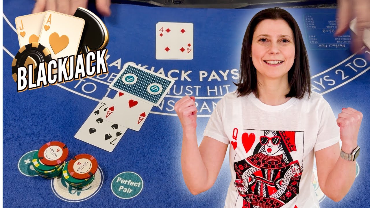 FINALLY!! A HOT BLACKJACK RUN!