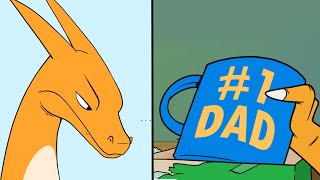 Charizard is Best Dad - Pokemon Comic Dub (Lil Char & The Gang #9 by Nekoama)