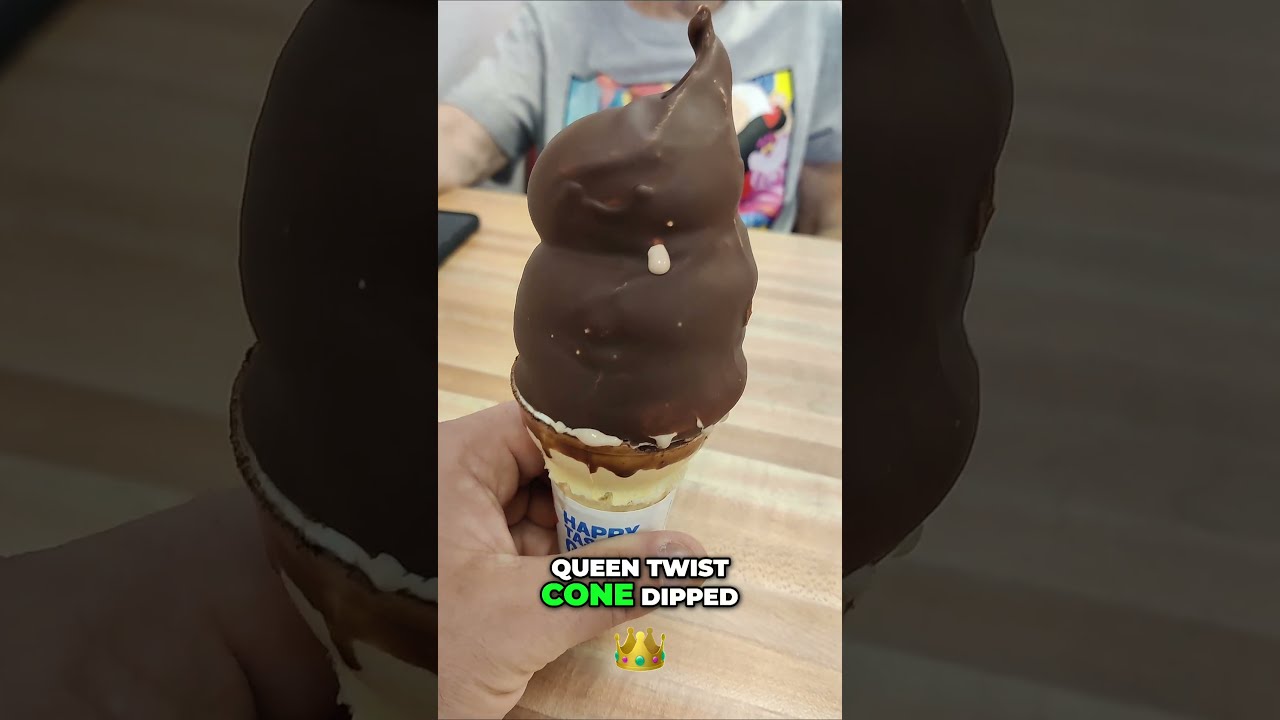 Dairy Queen Twist Cone Dipped In Chocolate Pure Bliss Every Bite Icecream Food