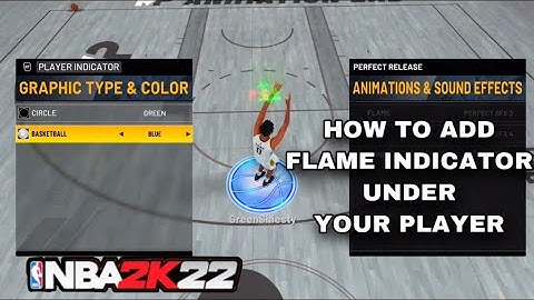 How To Turn On Player Indicator & Change Jump Shot Splash Animation On NBA2K22