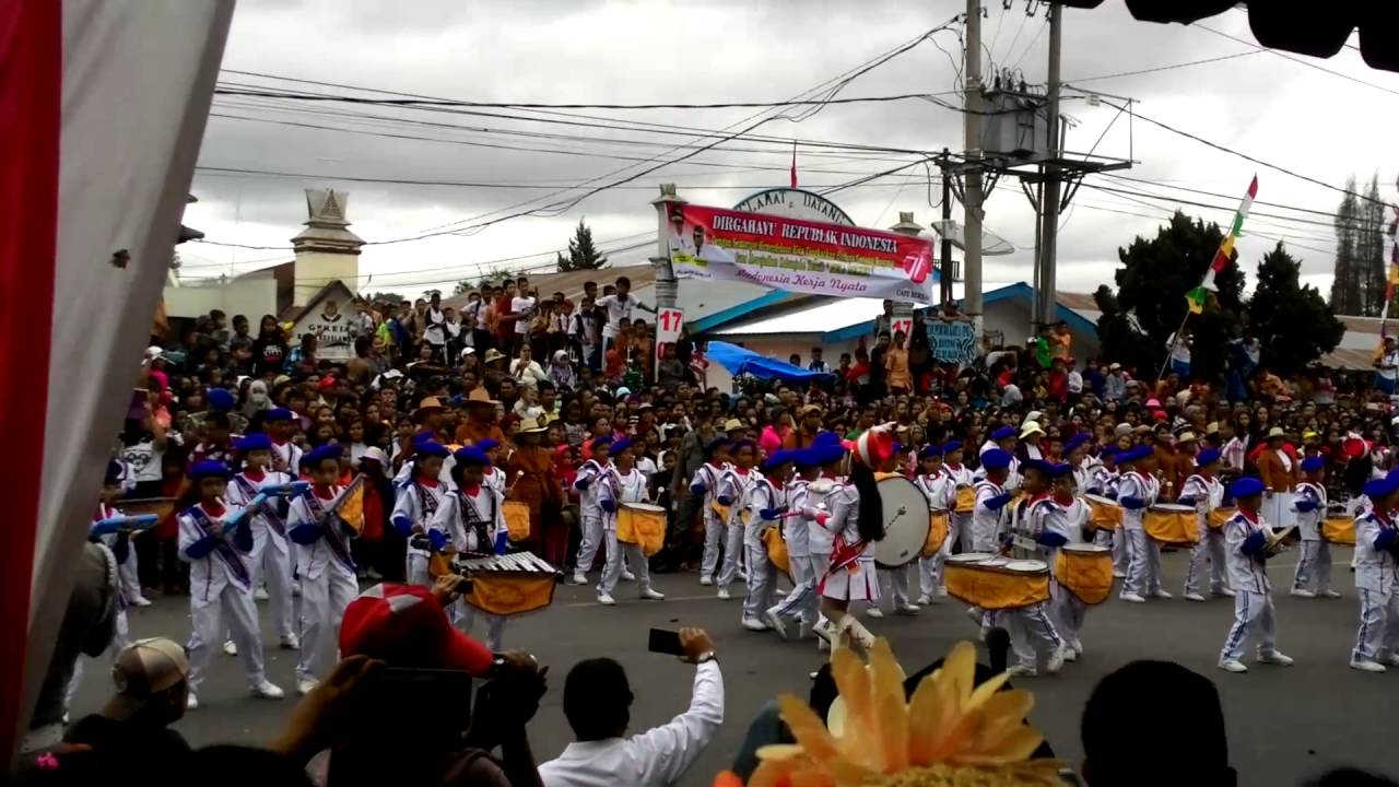 Pawai Kemerdekaan RI Kabanjahe SD SINT YOSEPH