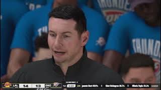 NBA 2K25 Playoff mode: Los Angeles Lakers vs Oklahoma City Thunder - (Xbox Series X) [4K60FPS]