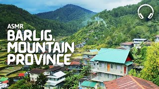 ASMR | BINAURAL Sounds of a Sleepy Town in the PHILIPPINES MOUNTAIN PROVINCE