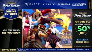 Capcom Pro Tour 2018 Online Ranking Eu West 2