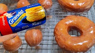 Canned Biscuit Donuts EASY | How to make donuts at home QUICK!