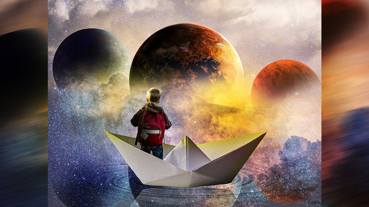 Fantasy World Photo Manipulation Effect Photoshop Tutorial - YouTube