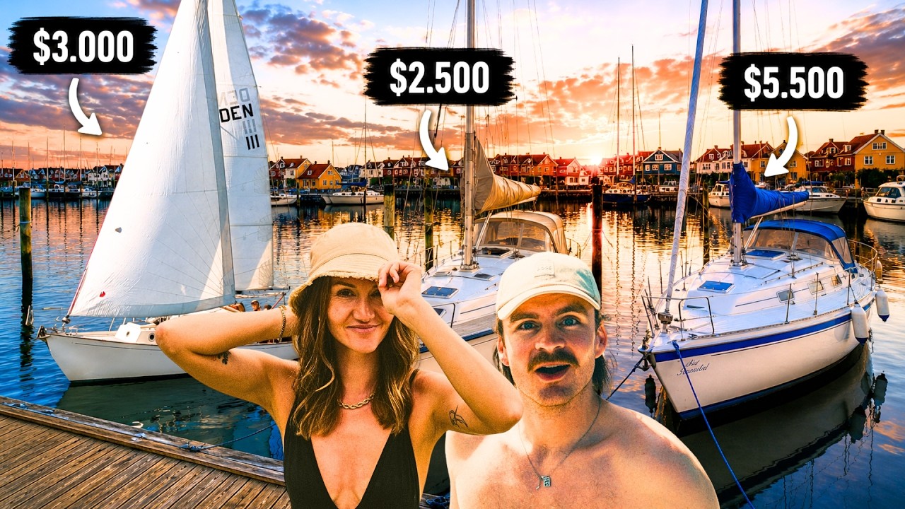 ⁣Sailboats Are Basically FREE in Scandinavia (here's how to buy one)