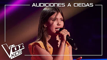 Claudia Blanco - "I See Red" | Blind auditions | The Voice Kids Spain 2024