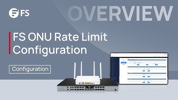 How to Configure FS GPON ONU Rate Limit Template through FS OLT