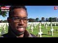 US visitors remember #DDay in France 75 years after