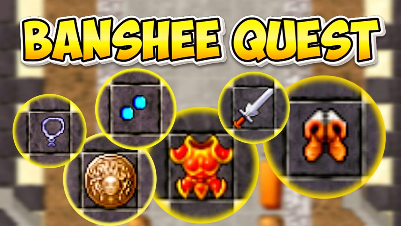BANSHEE QUEST - TIBIA - YouTube
