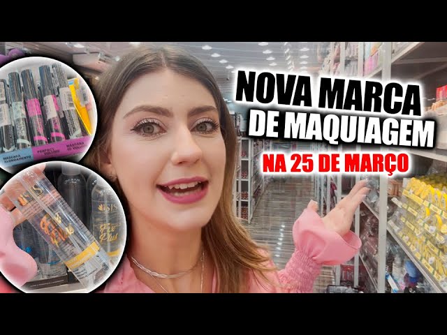 25 DE MARÇO - TOUR PELAS MELHORES LOJAS DE MAQUIAGEM DA 25 DE MARÇO -  LYRICS COSMETICOS 