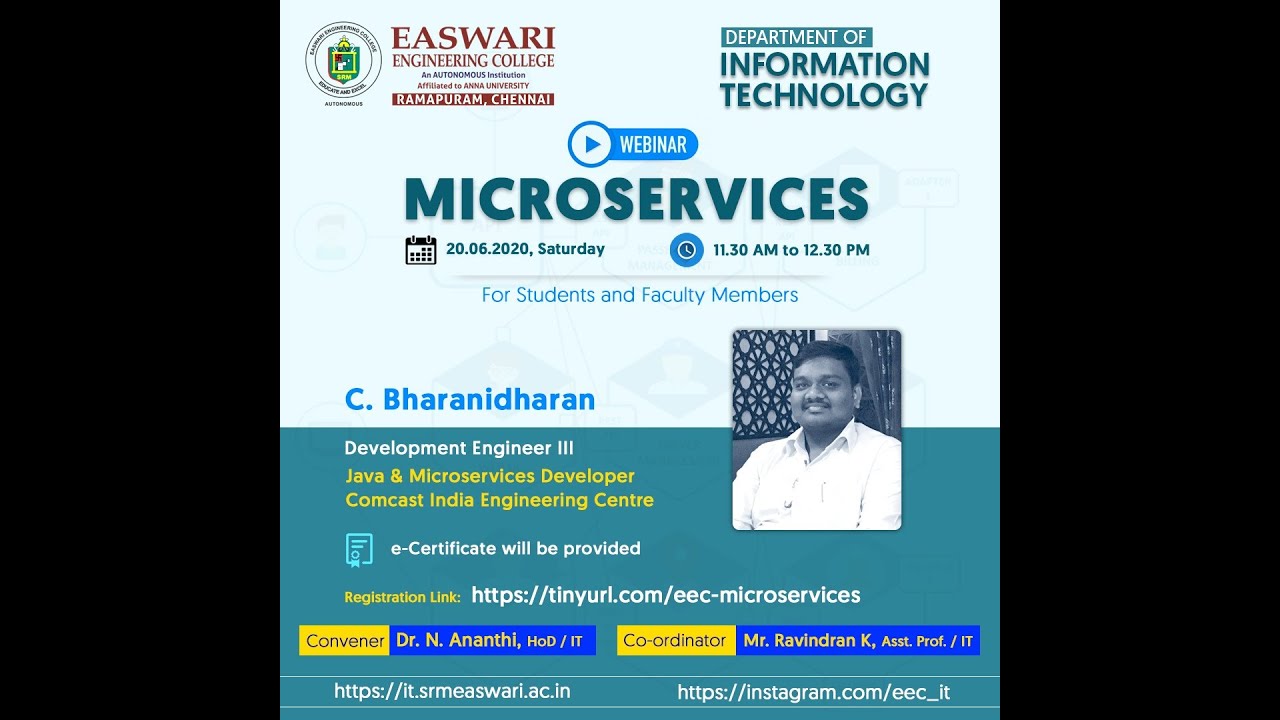 WEBINAR ON MICROSERVICES - YouTube