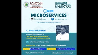 WEBINAR  ON MICROSERVICES