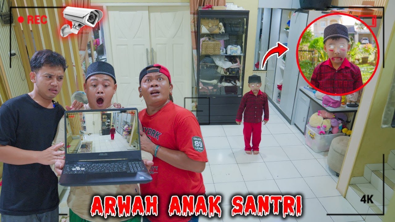 CCTV Merekam Hantu Anak Santri Di Rumah Ku