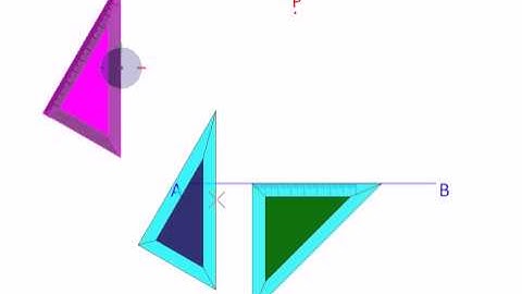 Geometry with MicroStation Construct Parallel Line with Set Squares