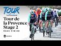 THRILLING FINISH! 🔥 | Tour de la Provence Stage 2 Final KM's | TNT Sports Cycling