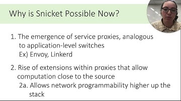 Snicket: Query-Driven Distributed Tracing (Presentation Video)