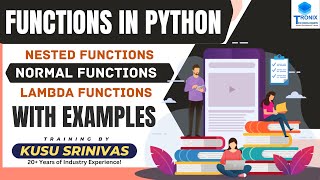 Lambda Function in Python | Python Tutorial in Telugu | Function in Python #pythonforbeginners
