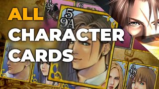 Final Fantasy 8 - How to get all character cards (100% Walkthrough)