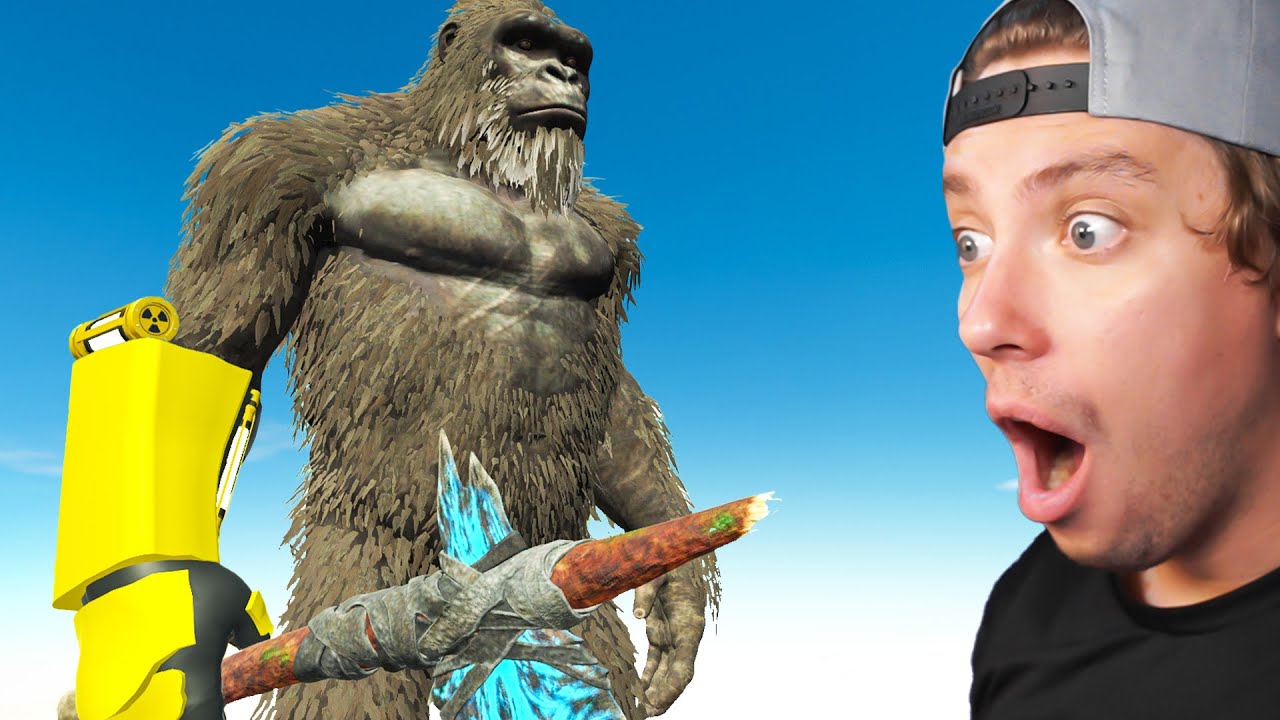 Конг 2024 против всех Годзилл в ARBS