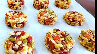 healthy snacks recipe | how to make healthy biscuits |