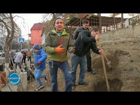 #ნაშუადღევს გაალამაზე შენი ქუჩა