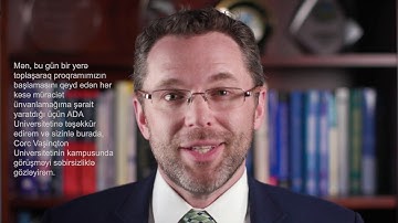 Dean of GW University’s School of Engineering and Applied Science delivered a video message