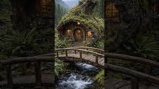 Hidden Forest Home 🌲✨ | No Humans… Just Pure Nature &amp; Peace