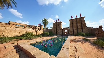 Talos Principle 2 Ambience - Egypt: Pond °2 - Gaming ambience