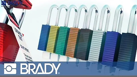 Brady Lockout Tagout Device Movie: Safety padocks