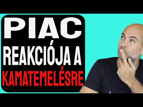 PIAC REAKCIÓJA A KAMATEMELÉSRE [Elmagyarázom]